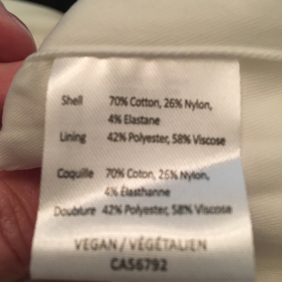 Sz 3X ivory trench coat NWT - Picture 3 of 6